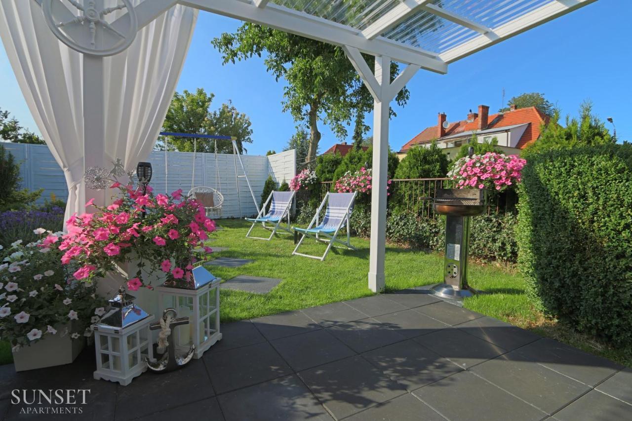 Sunset Apartments - Domek Z Ogrodem Grilem I Parkingiem! Świnoujście Exterior foto